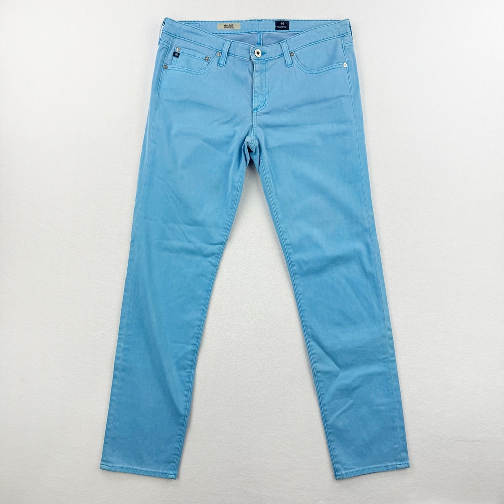 AG The Stilt Cigarette Leg Size 31 Womens‎ Baby Blue - USA Made